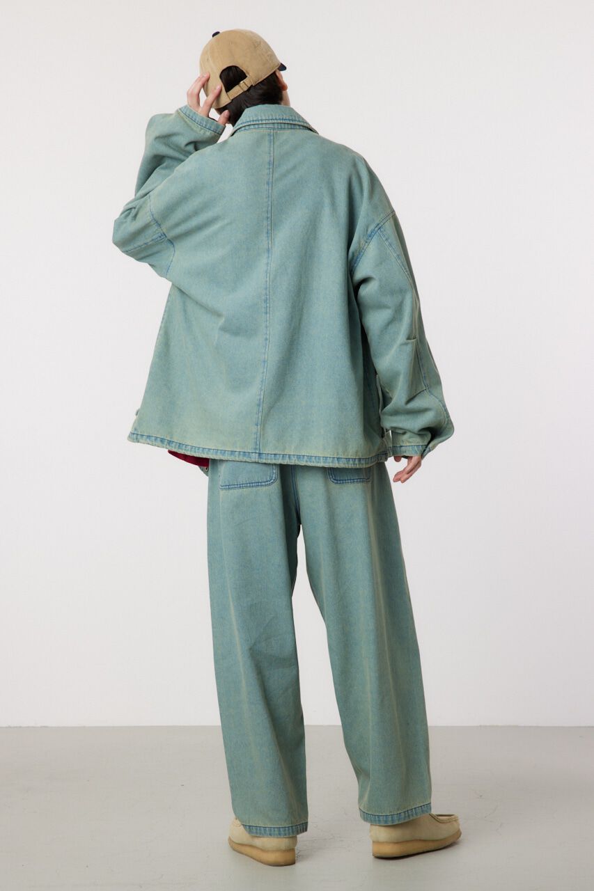 RODEO CROWNS「over denim zip JK」|デニムジャケット|