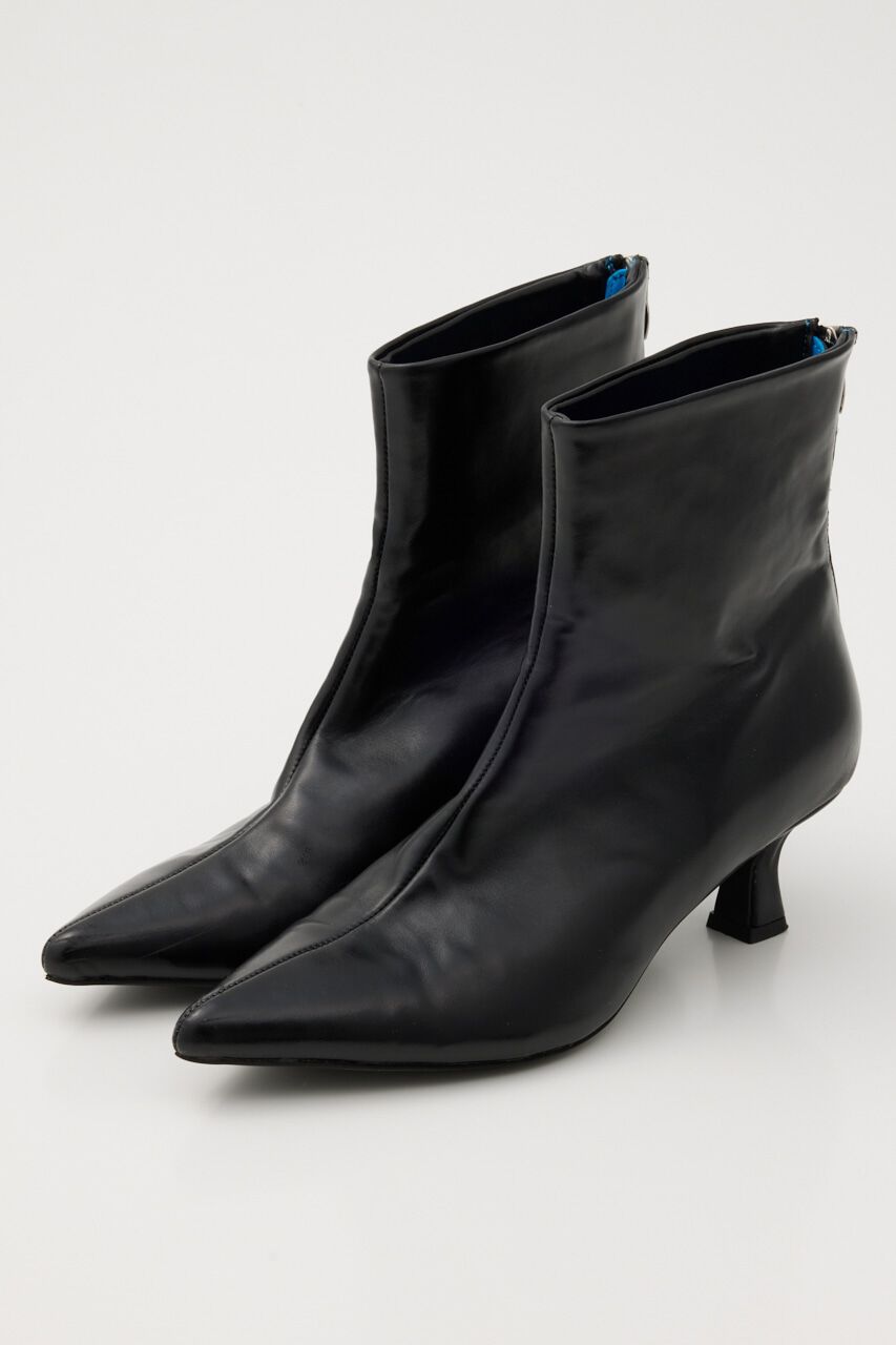 RODEO CROWNS「メタリックポインテッドショートブーツ」|その他|BLK
