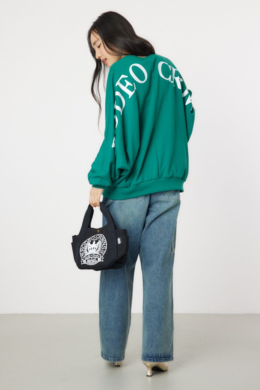 RODEO CROWNS「ドルマンバックロゴスウェット」|パーカー|