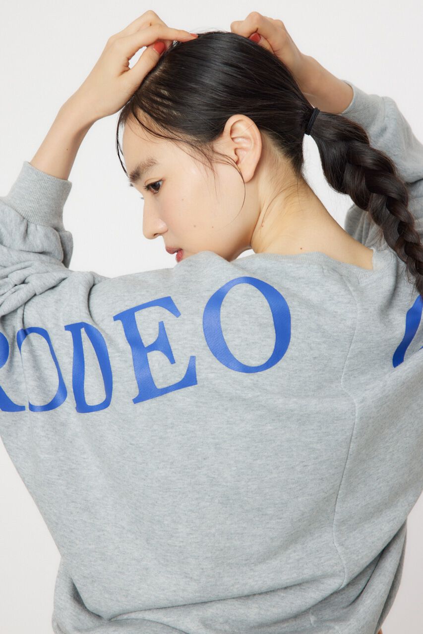 RODEO CROWNS「ドルマンバックロゴスウェット」|パーカー|