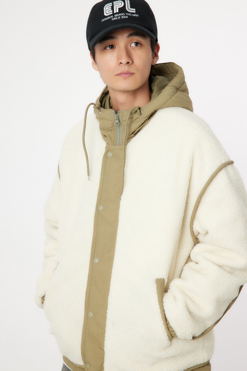 RODEO CROWNS「フーデッド ボアジャケット」|その他|