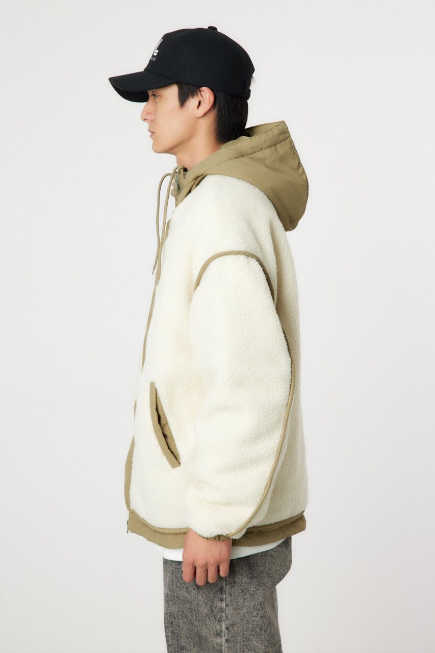 RODEO CROWNS「フーデッド ボアジャケット」|その他|