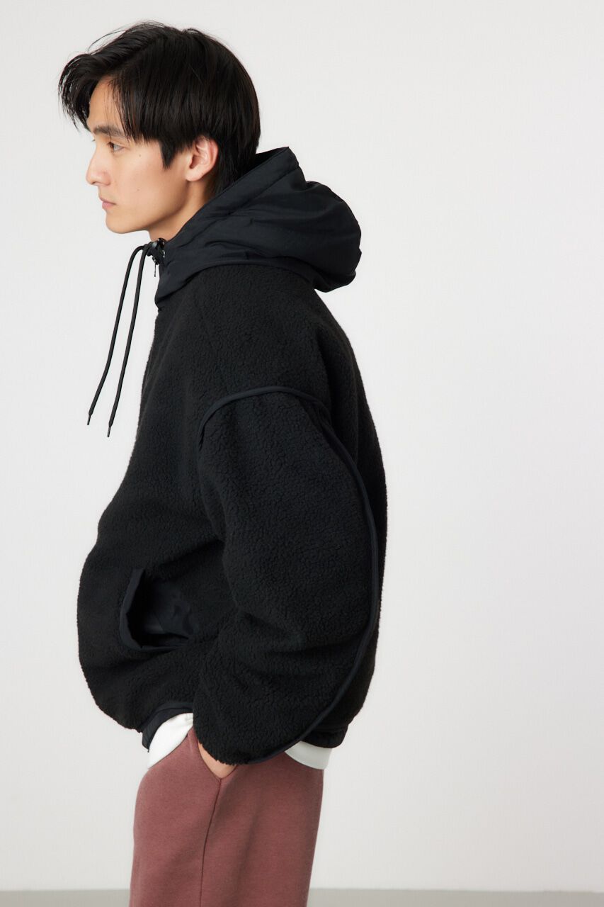 RODEO CROWNS「フーデッド ボアジャケット」|その他|