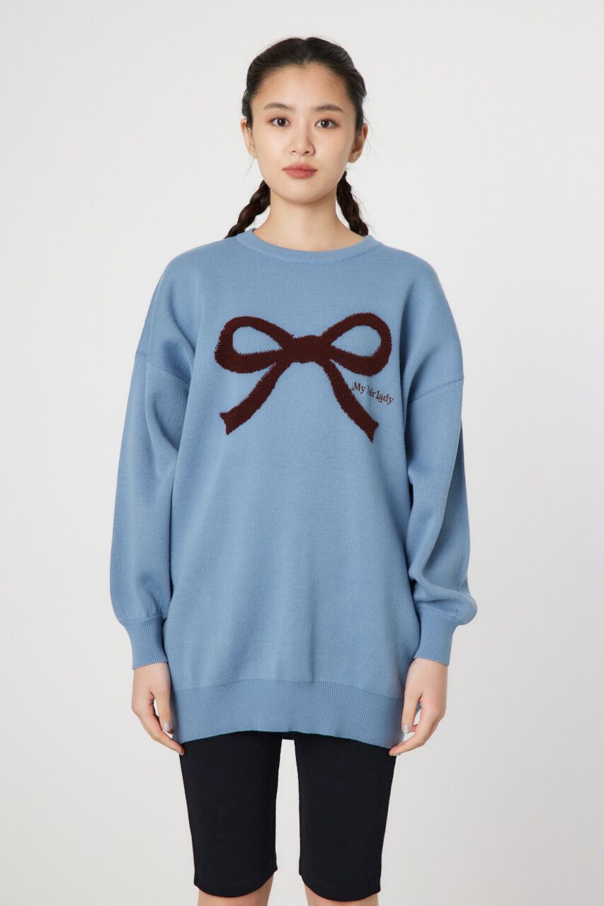 RODEO CROWNS「Ribbonニットチュニックワンピース」|ワンピース|