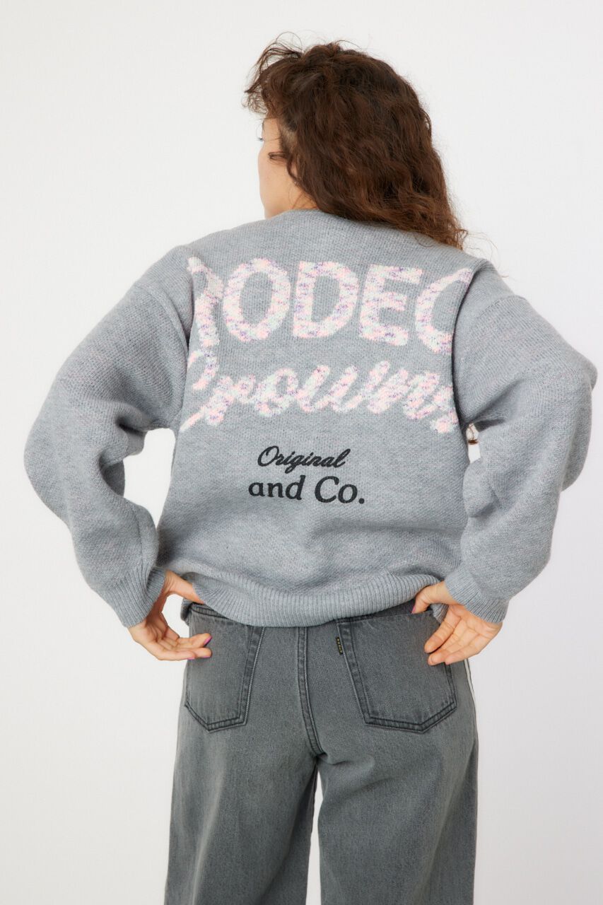 RODEO CROWNS「MIX COLOR LOGOニットトップス」|ニット・セーター|