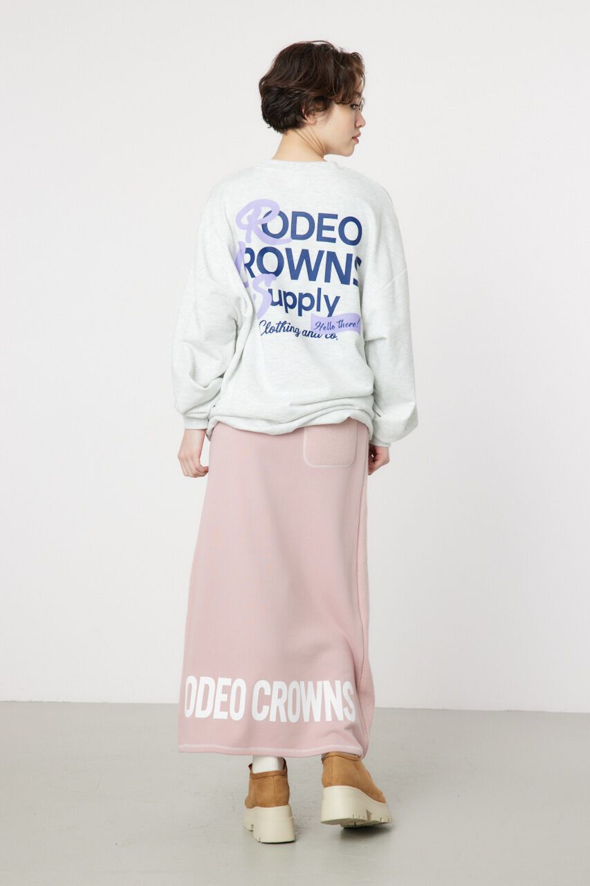 RODEO CROWNS「LOGOニットコンビスカート」|その他|