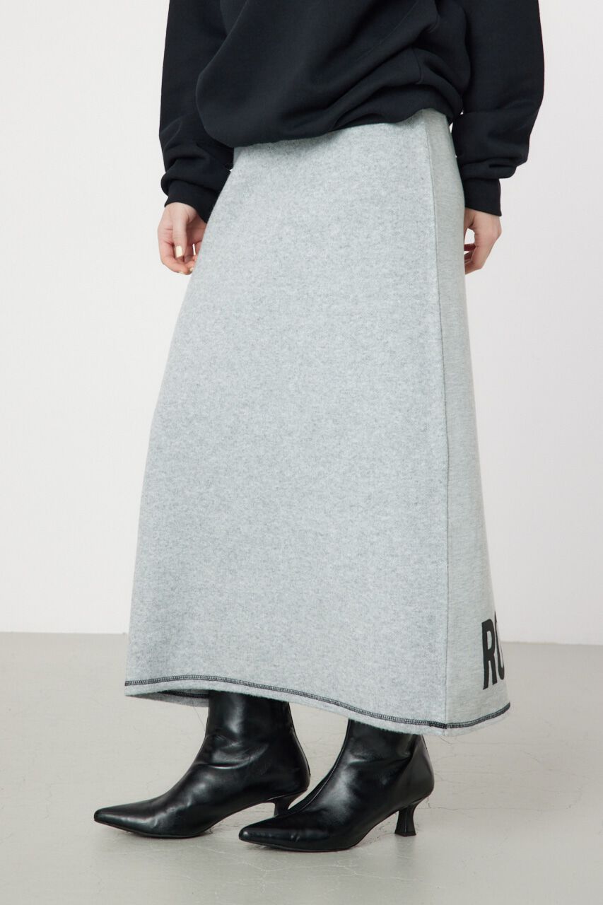 RODEO CROWNS「LOGOニットコンビスカート」|その他|L/T.GRY1