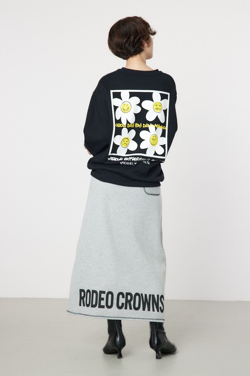 RODEO CROWNS「LOGOニットコンビスカート」|その他|