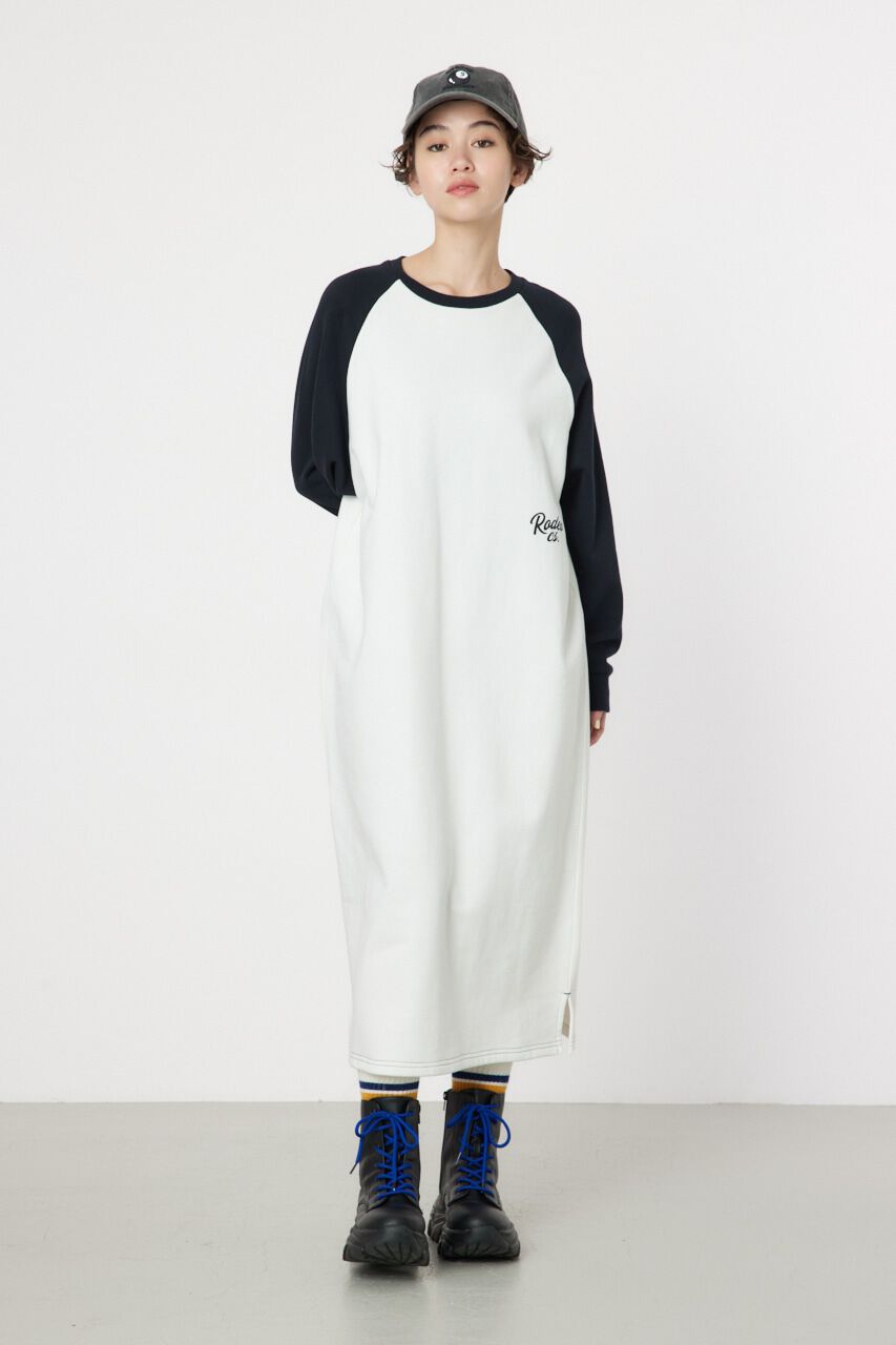 RODEO CROWNS「ラグランカラーステッチワンピース」|ワンピース|