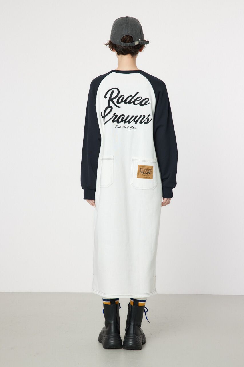 RODEO CROWNS「ラグランカラーステッチワンピース」|ワンピース|