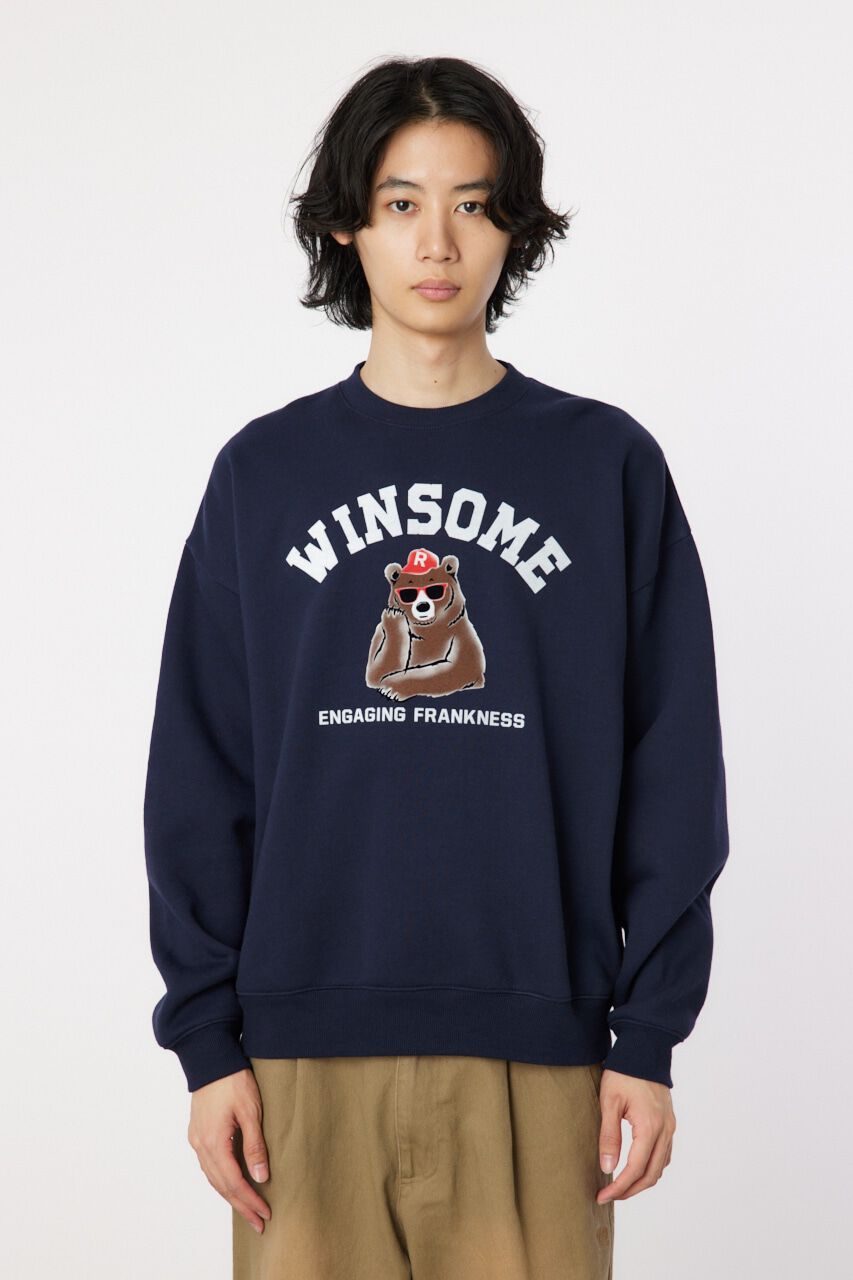 RODEO CROWNS「winsome bear スウェット」|パーカー|