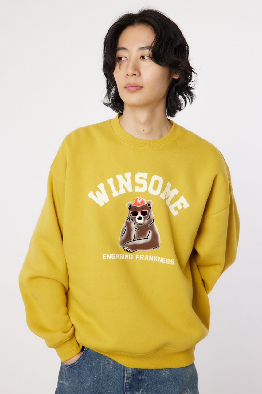 RODEO CROWNS「winsome bear スウェット」|パーカー|