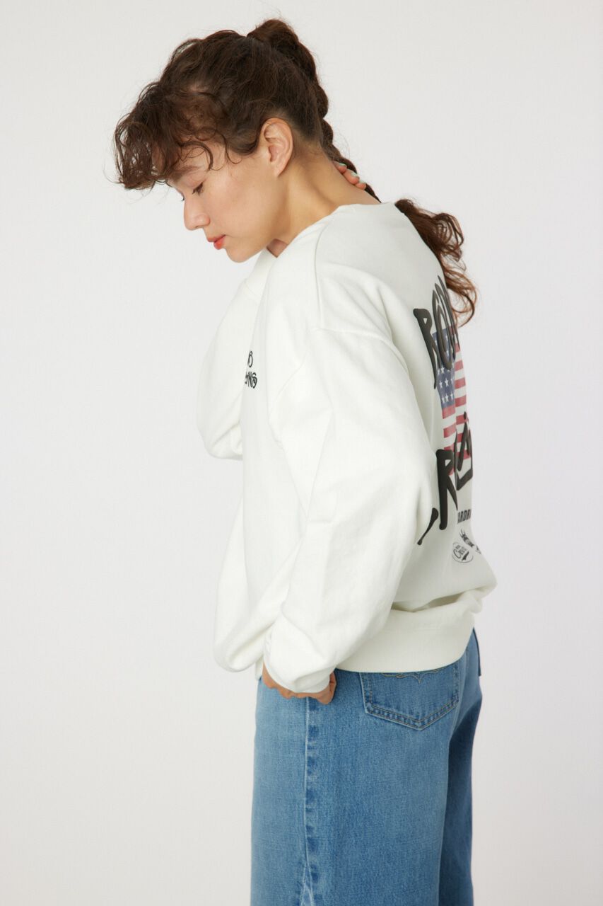 RODEO CROWNS「graffiti flagスウェットトップス」|パーカー|