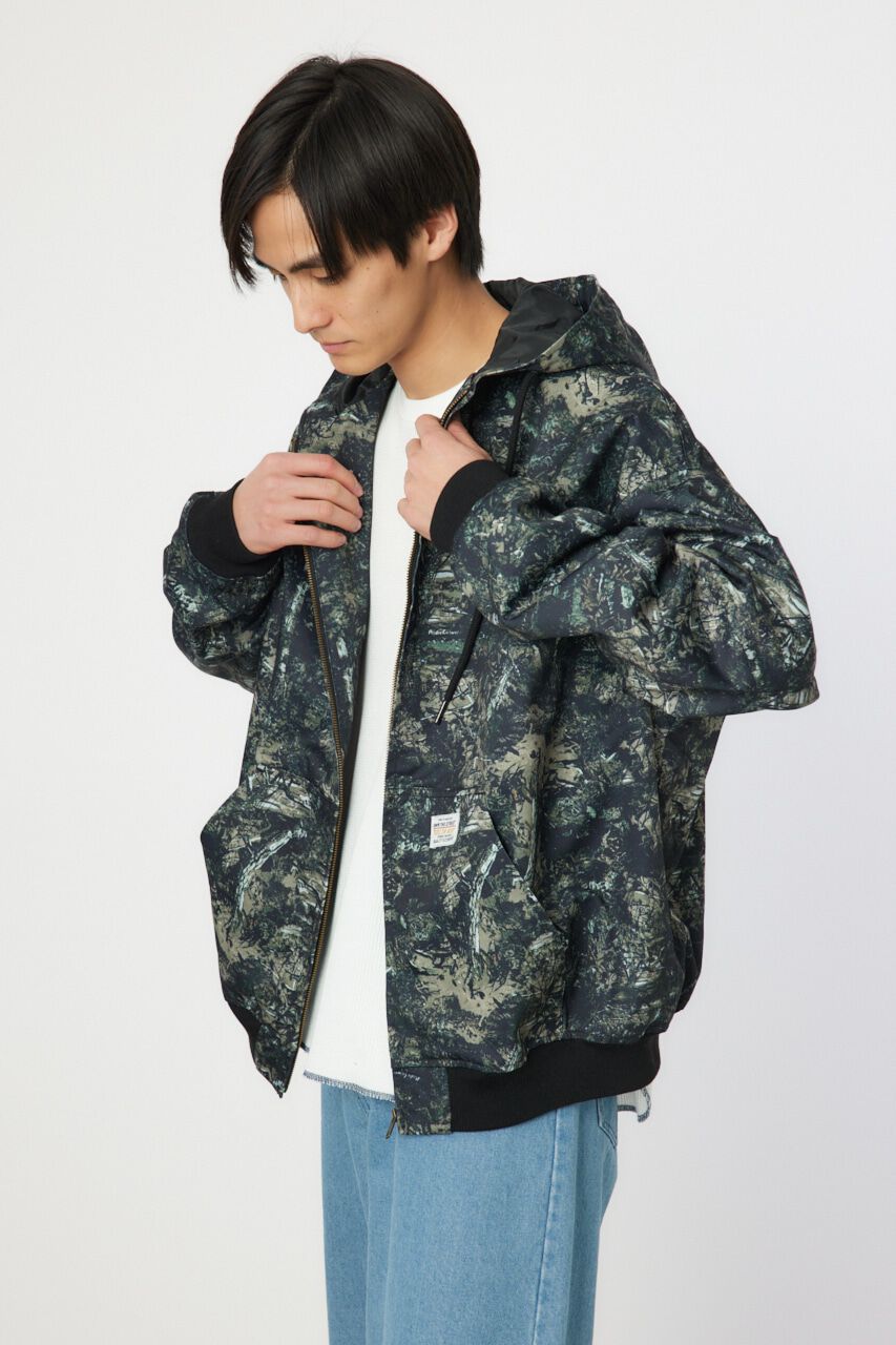 RODEO CROWNS「アクティブフーディージャケット」|ブルゾン・スタジャン|