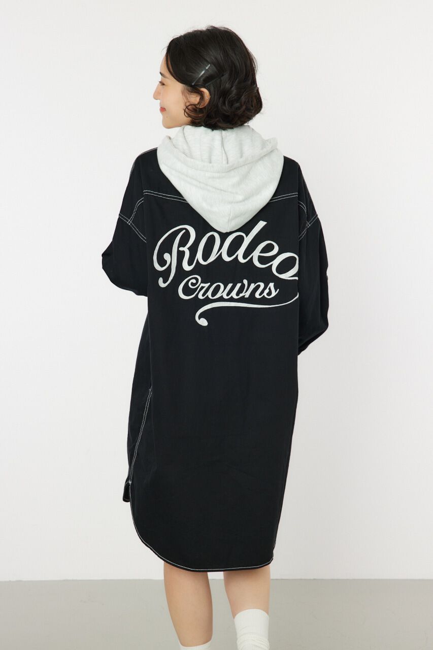 RODEO CROWNS「ウエスタンシャツワンピース」|ワンピース|