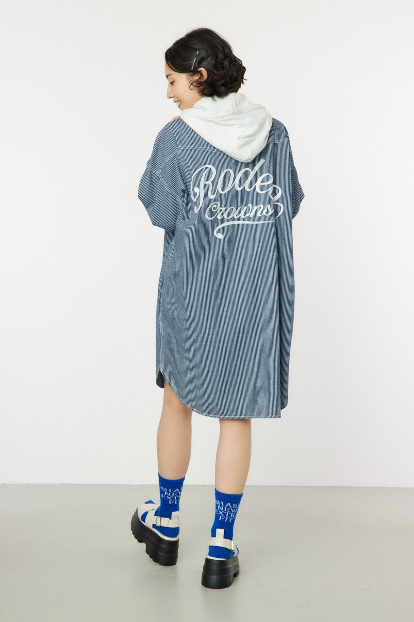 RODEO CROWNS「ウエスタンシャツワンピース」|ワンピース|