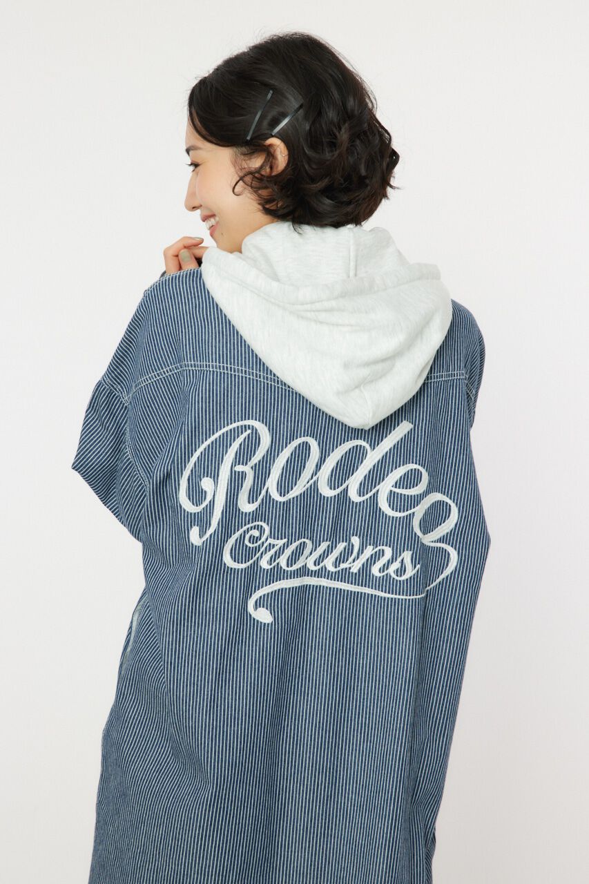 RODEO CROWNS「ウエスタンシャツワンピース」|ワンピース|