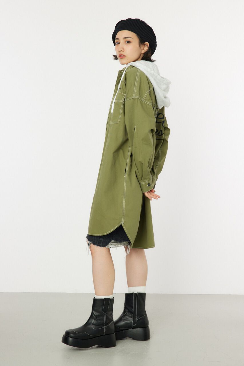 RODEO CROWNS「ウエスタンシャツワンピース」|ワンピース|