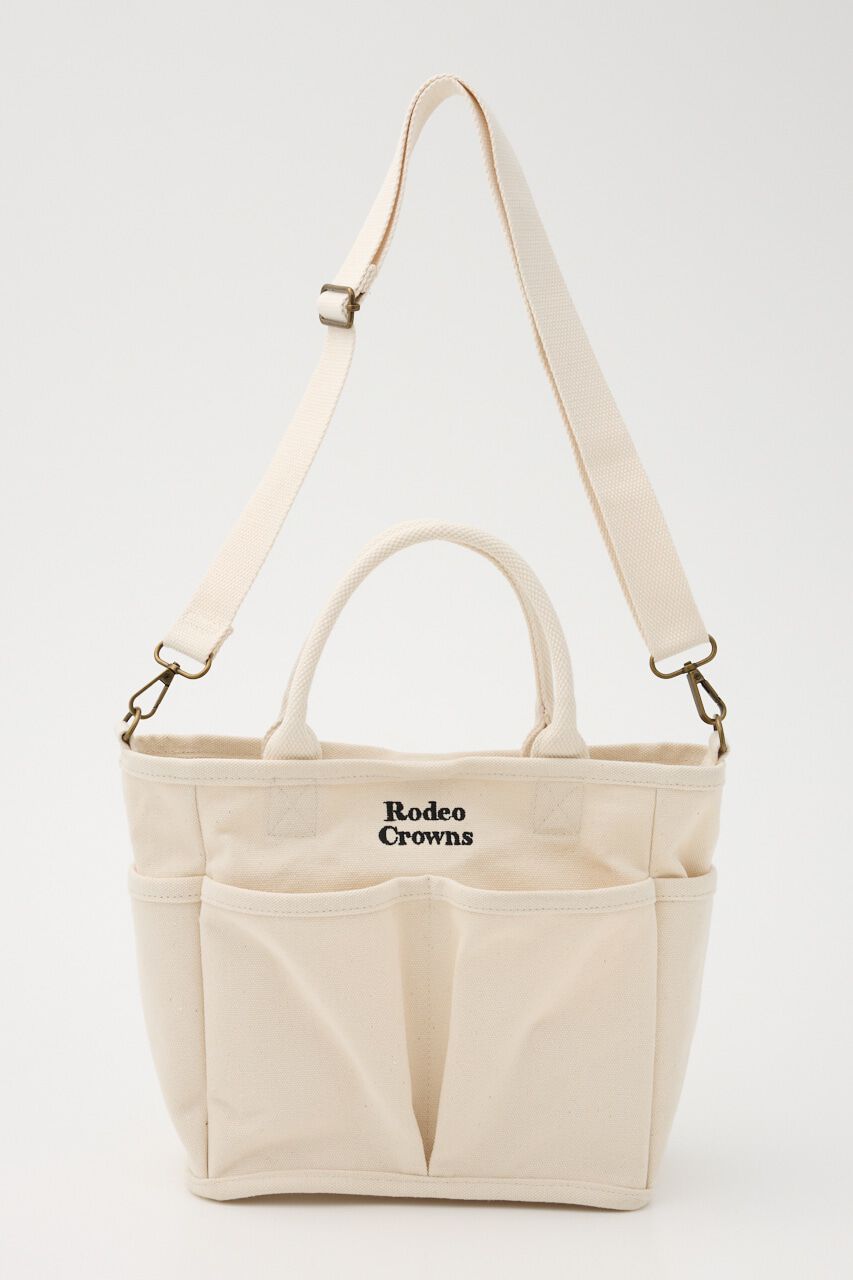 RODEO CROWNS「ポケットミドルトート」|その他|O/WHT1