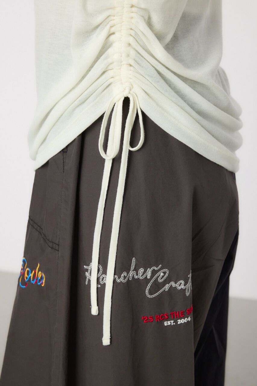 RODEO CROWNS「サイドシャーリングルーズトップス」|Tシャツ・カットソー|