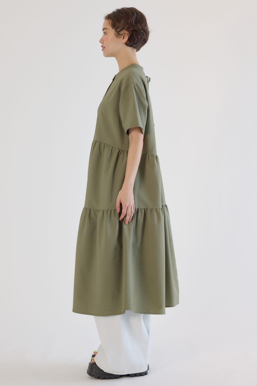 RODEO CROWNS「シアサッカーティアードワンピース」|ワンピース|