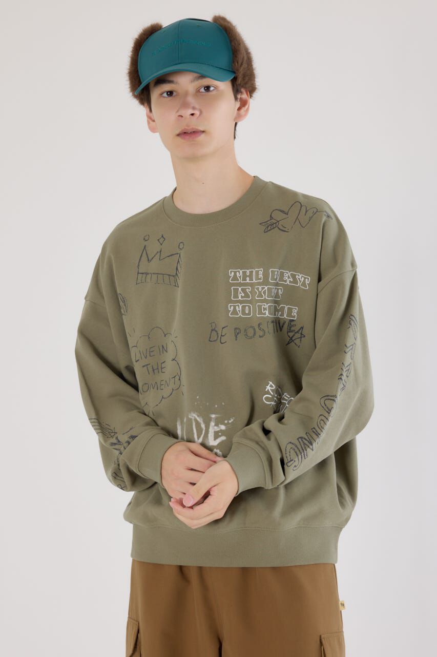 RODEO CROWNS「DRAWING スウェット」|パーカー|