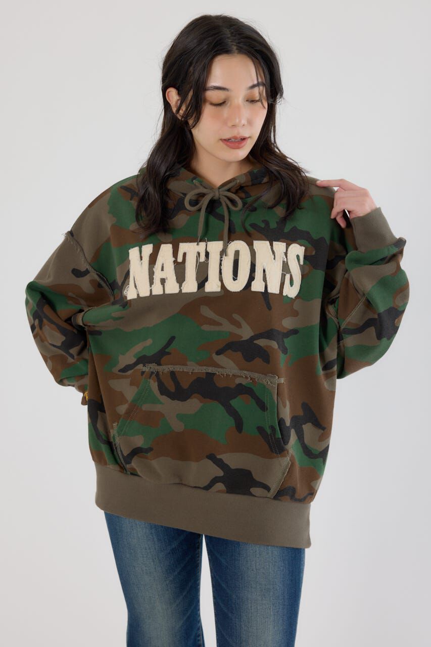 RODEO CROWNS「NATIONSパーカー」|パーカー|