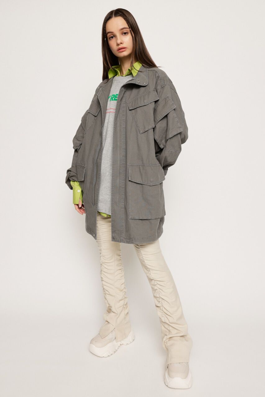 SLY「LOOSE ARM SLIT シャツ」|シャツ・ブラウス|