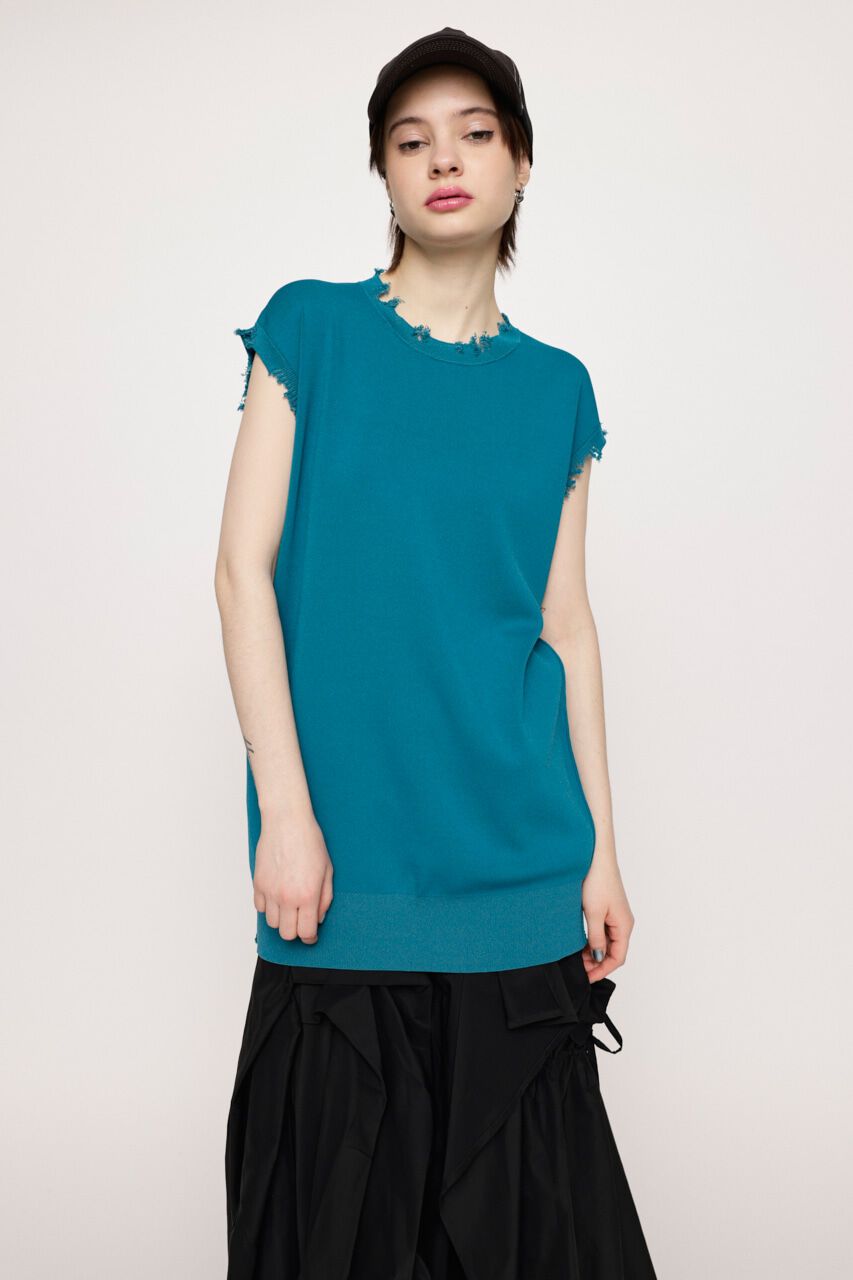 SLY「FRENCH SLEEVE CRUSH チュニック」|タンクトップ|