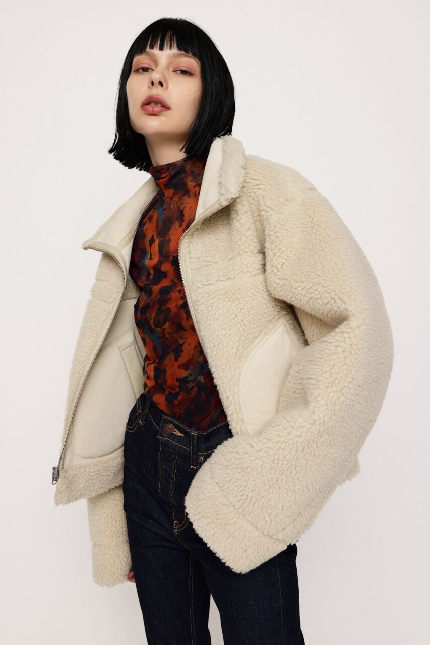 SLY「REVERSIBLE SHORT B-3」|ブルゾン・スタジャン|