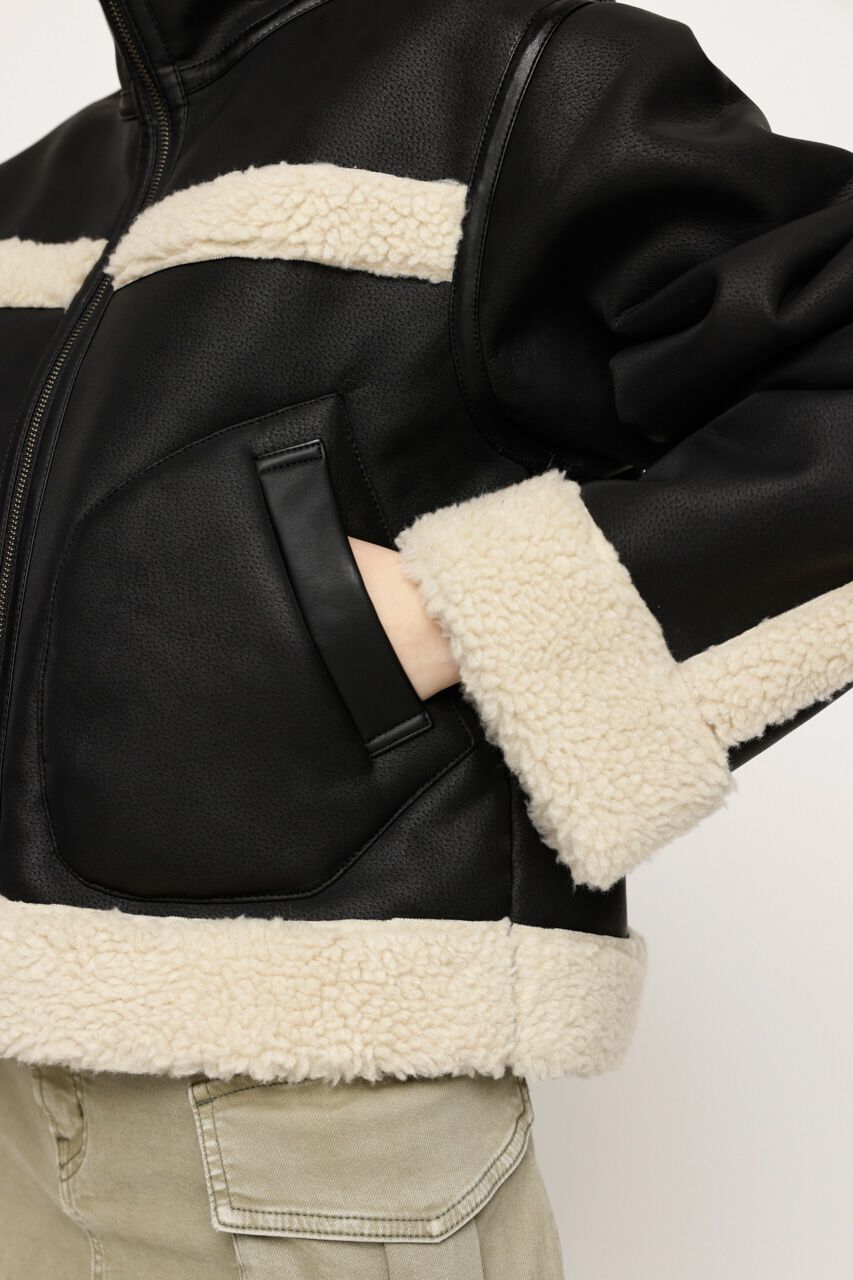 SLY「REVERSIBLE SHORT B-3」|ブルゾン・スタジャン|