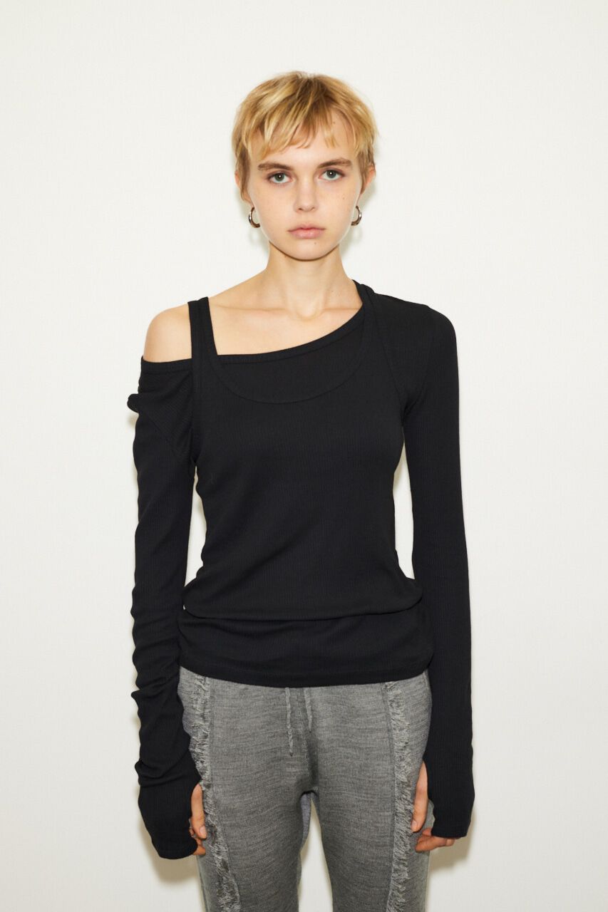 SLY「TANK LAYERED 2P トップス」|Tシャツ・カットソー|