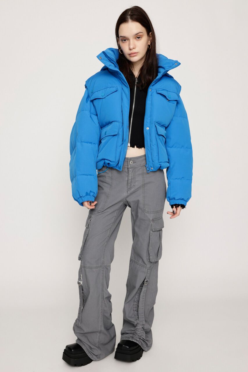 SLY「MANYWAY 4 POCKET PUFFER ジャケット」|ブルゾン・スタジャン|