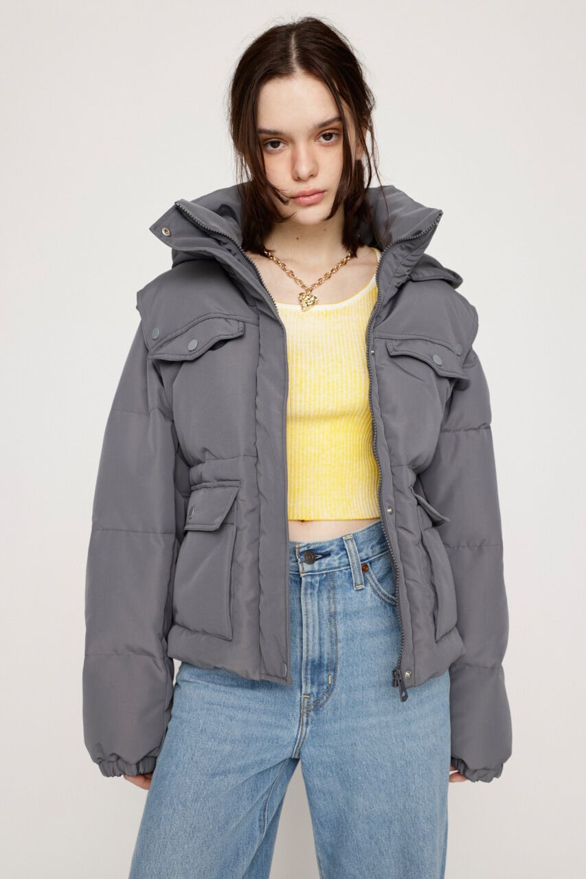 SLY「MANYWAY 4 POCKET PUFFER ジャケット」|ブルゾン・スタジャン|