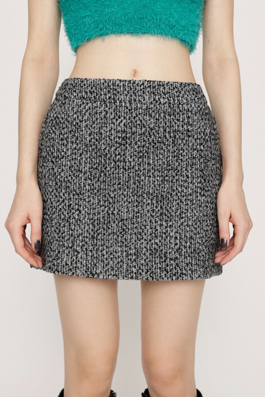 SLY「MULTI COLOR TWEED ショートスカート」|スカート|