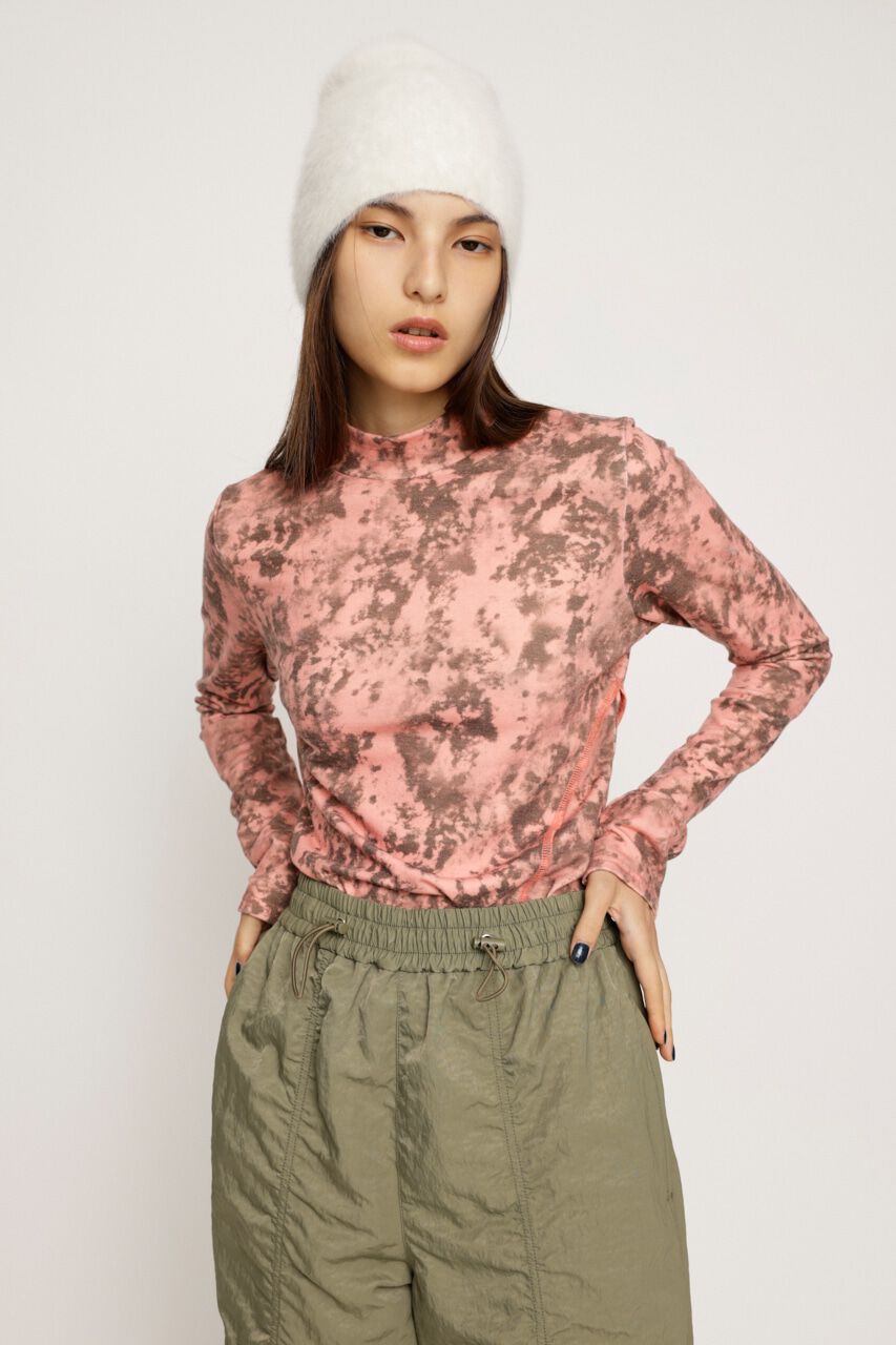 SLY「TIE DYE CUT トップス」|Tシャツ・カットソー|