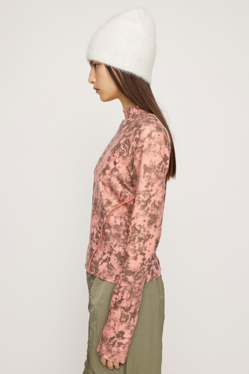 SLY「TIE DYE CUT トップス」|Tシャツ・カットソー|