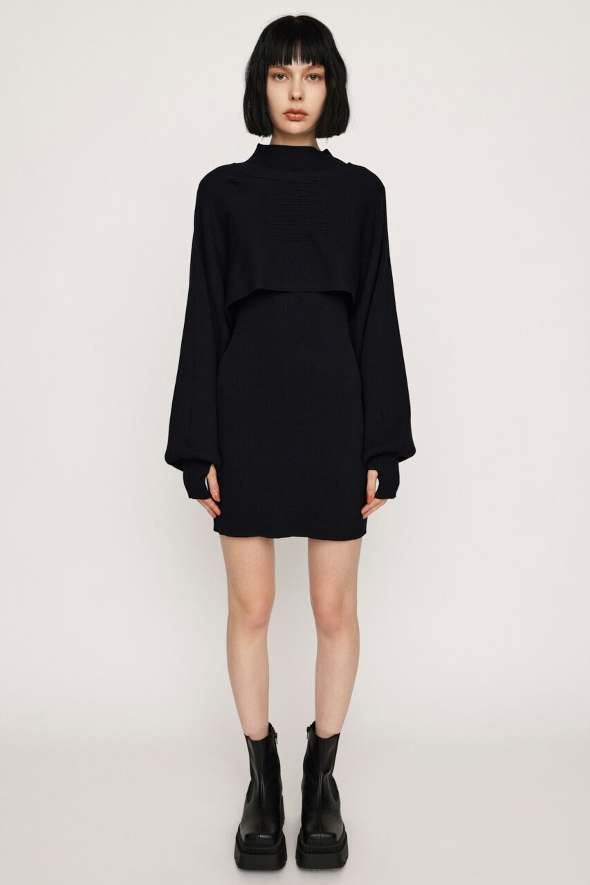 SLY「MANY WAY BOLERO 2P」|ワンピース|BLK