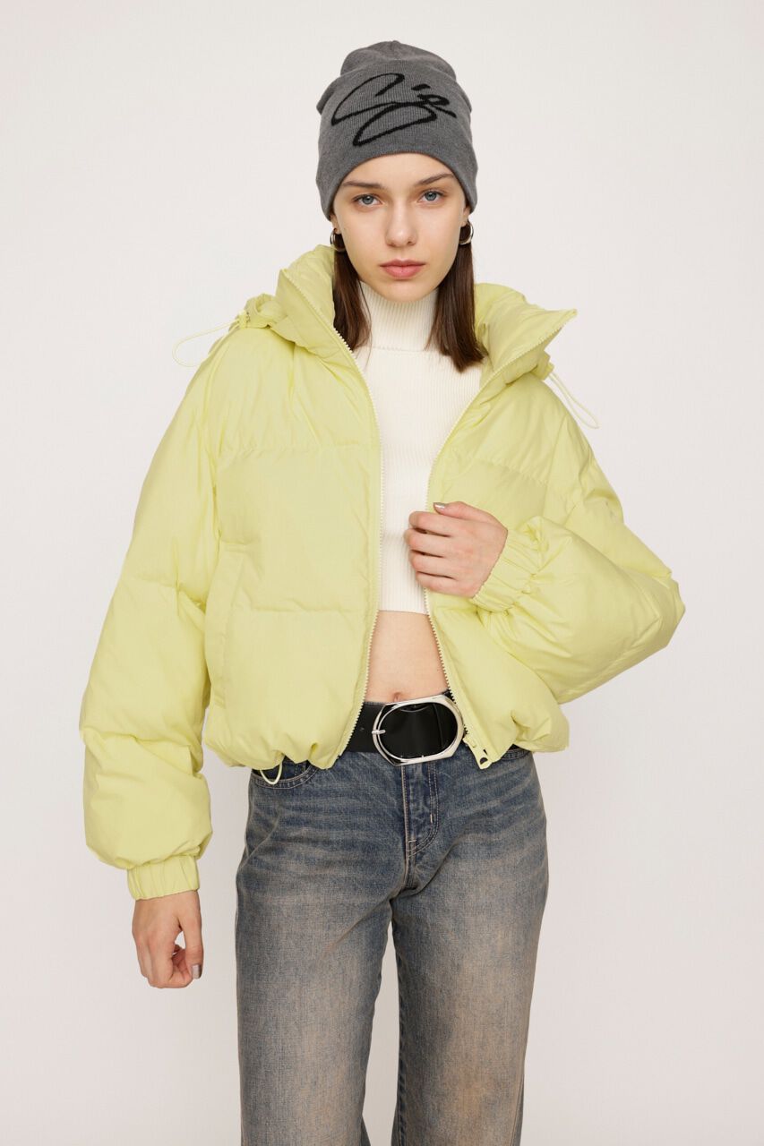 SLY「FLARE BALL HOODED PUFF ジャケット」|ブルゾン・スタジャン|