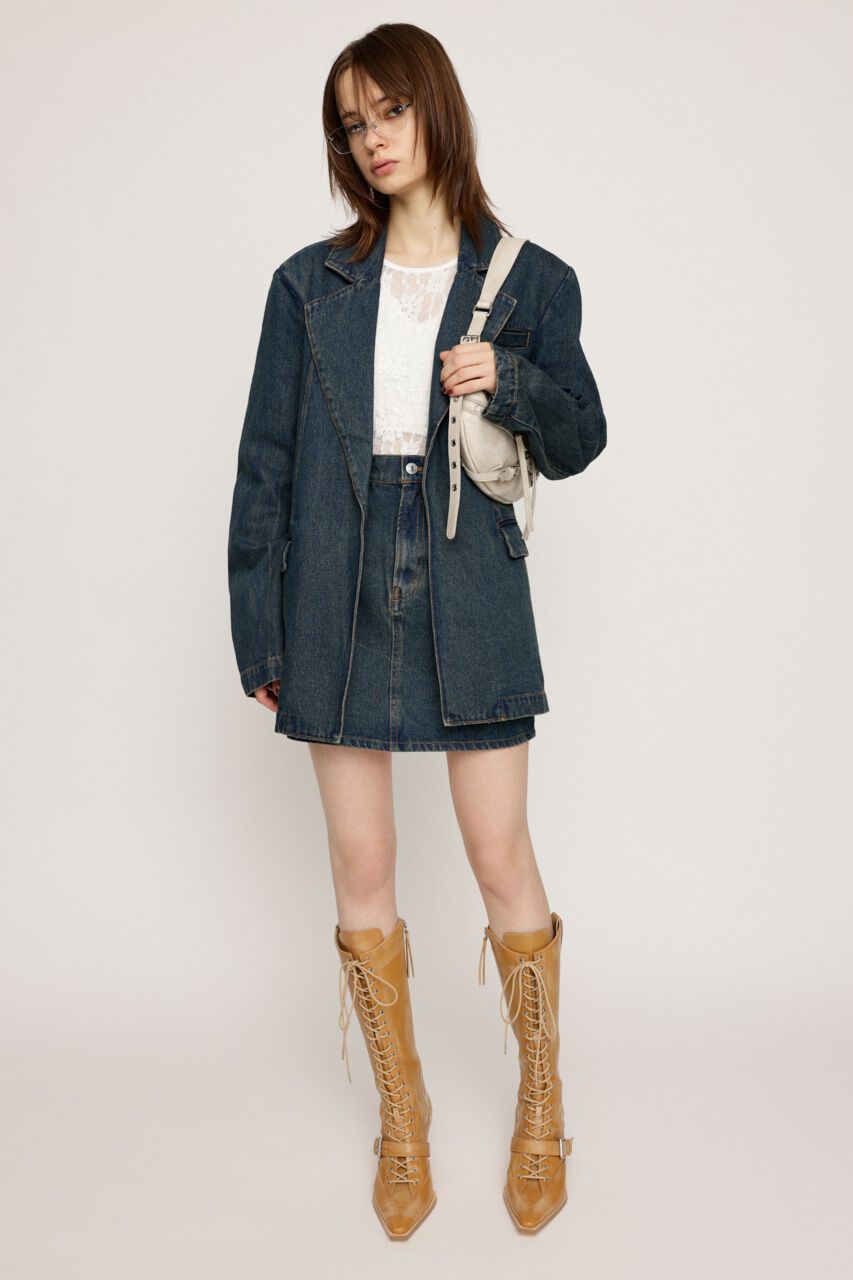 SLY「DENIM S／SK-AB」|スカート|