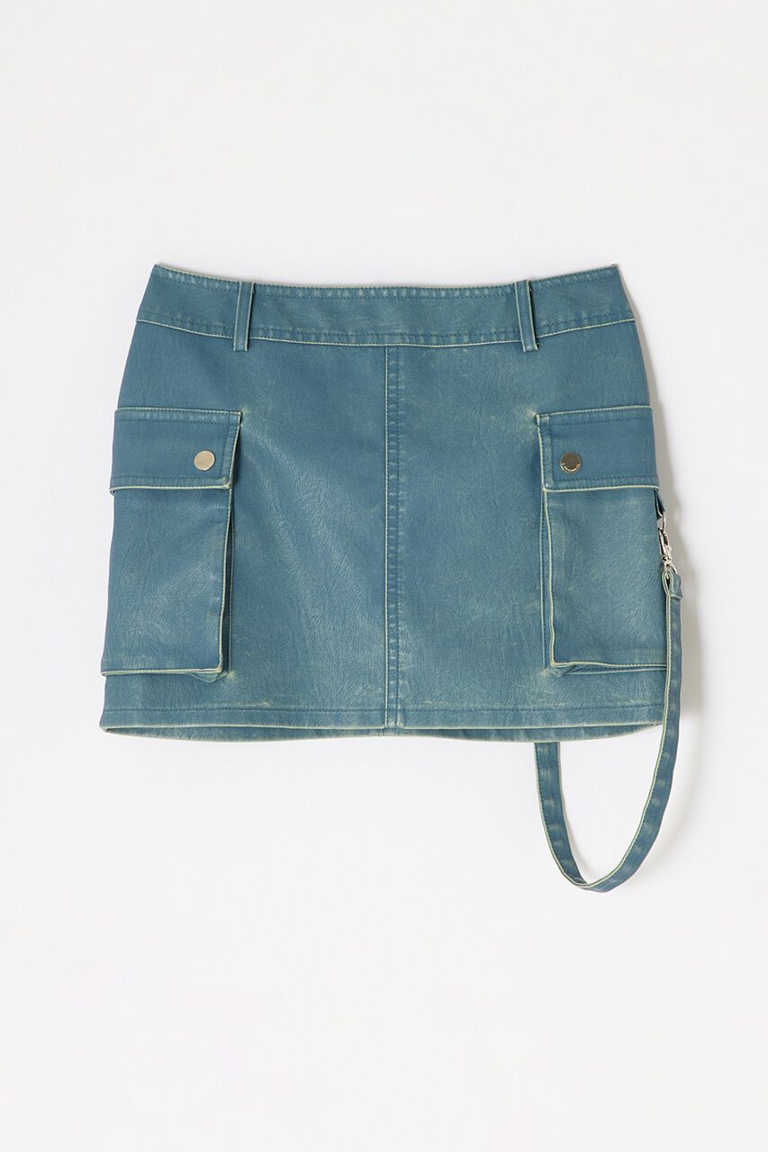 SLY「3D PK F／LEATHER MINI スカート」|スカート|