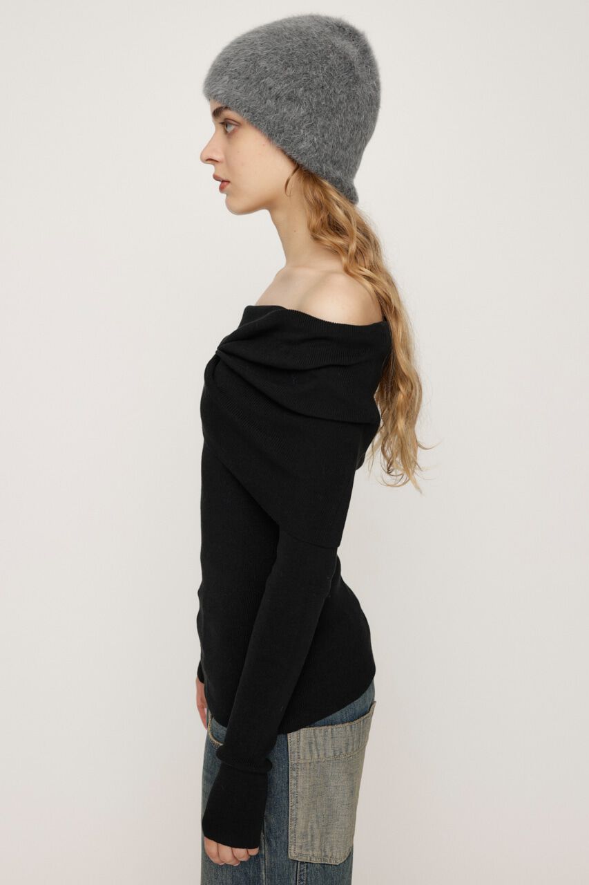 SLY「OFF SHOULDER KNIT トップス」|ニット・セーター|