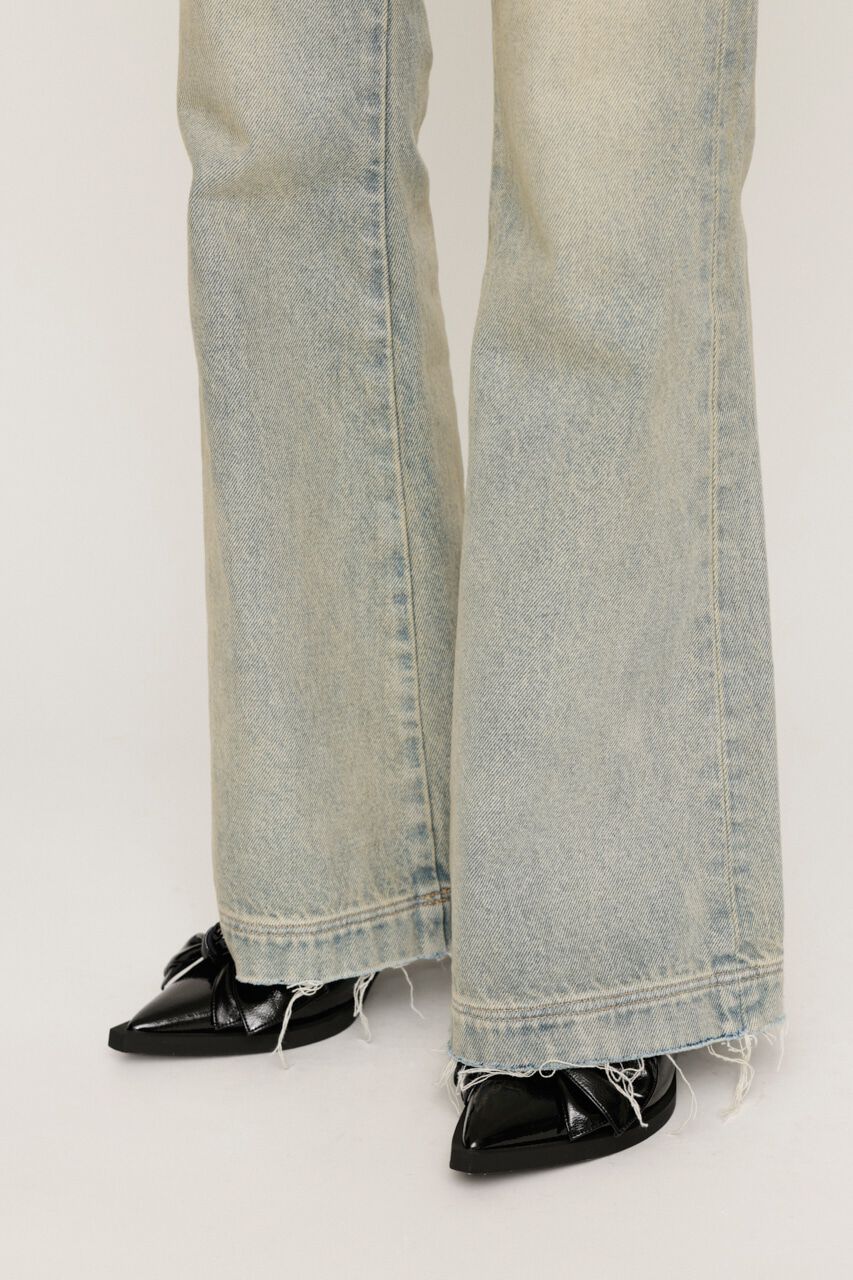SLY「FRINGE JW FLARE PT-C」|デニム|
