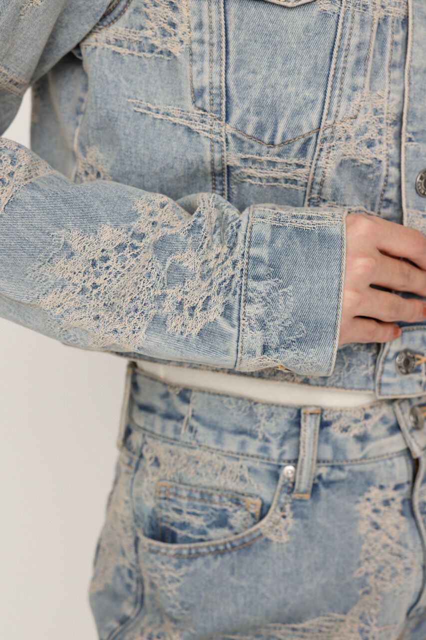 SLY「JQ DENIM SHORT ジャケット」|デニムジャケット|