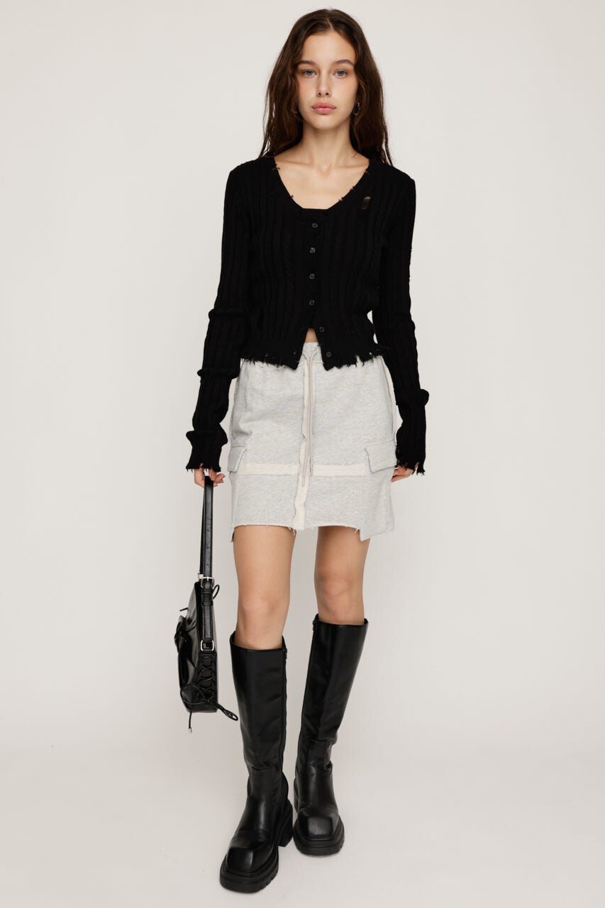 SLY「OUT LINKING CARGO SW ショートスカート」|スカート|