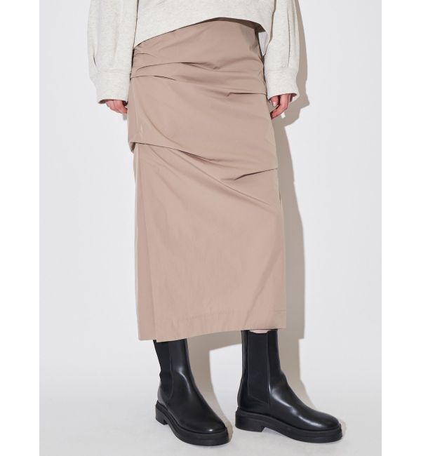 ELENDEEK「ASYME TUCK I-LINE SK」|スカート|