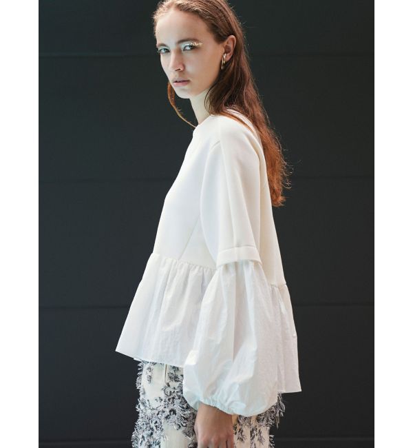 ELENDEEK「TAFFETA PEPLUM CS」|Tシャツ・カットソー|