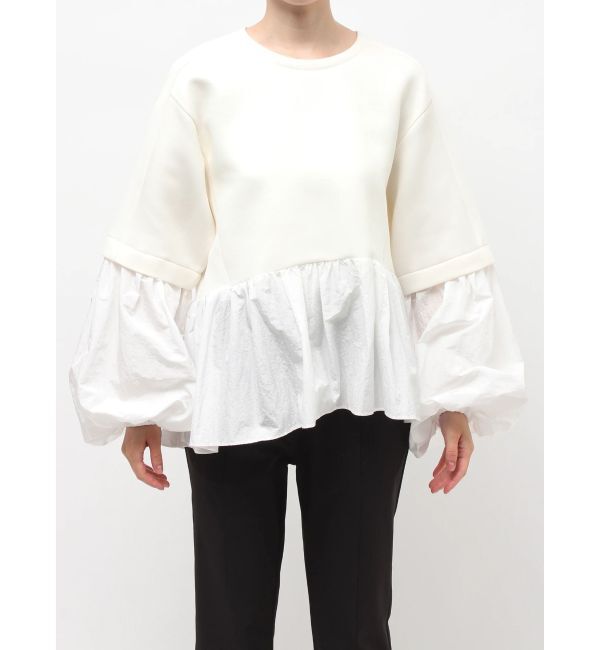 ELENDEEK「TAFFETA PEPLUM CS」|Tシャツ・カットソー|