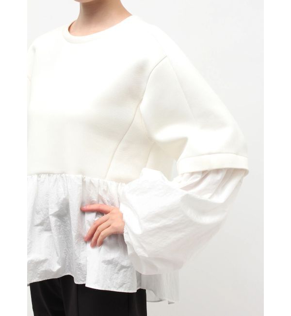 ELENDEEK「TAFFETA PEPLUM CS」|Tシャツ・カットソー|