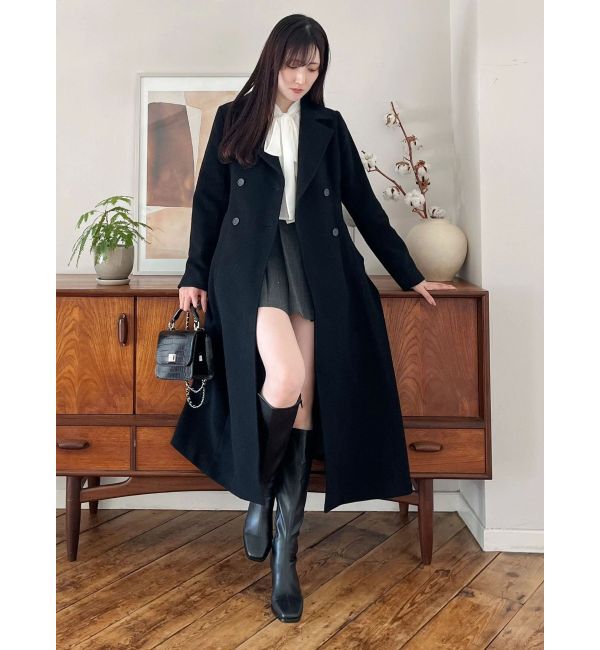 MERCURYDUO「フィットアンドフレアコート」|その他|